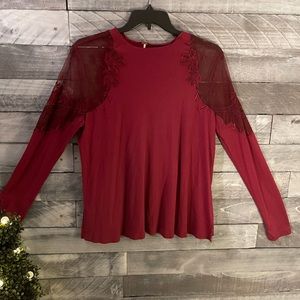 Free People Mesh Embroidered
Daniella Top
